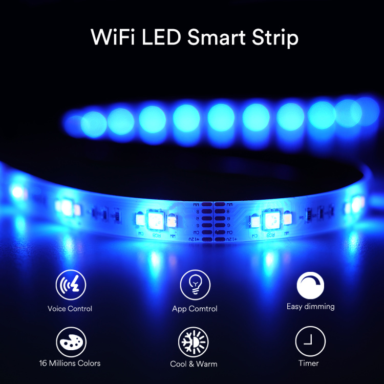 Smart SigMesh LED Strip RGBWW