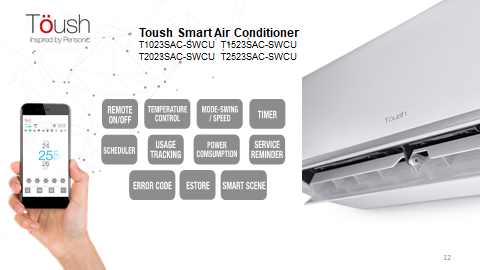 Toush Smart Air Conditioner