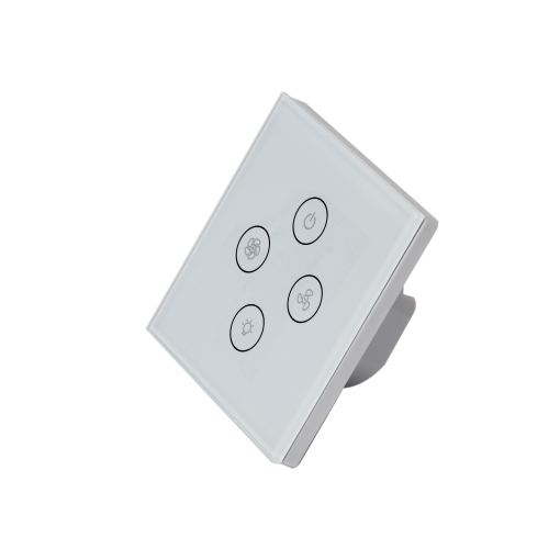 Smart wifi fan+light switch Smart fan+light touch switch