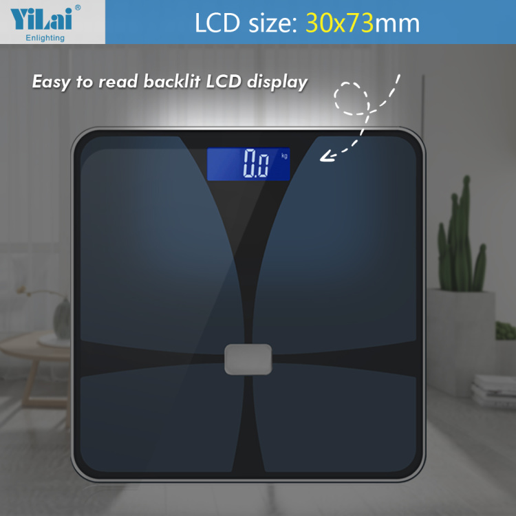 Yilai Wi-Fi Smart 15+ Function  Body Fat Scale