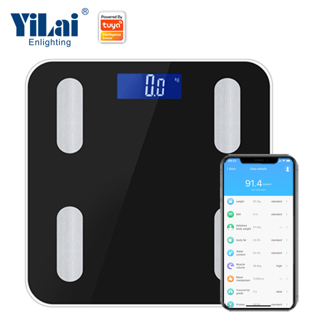 Yilai Wifi Smart  Over 15+ functions  body fat scale