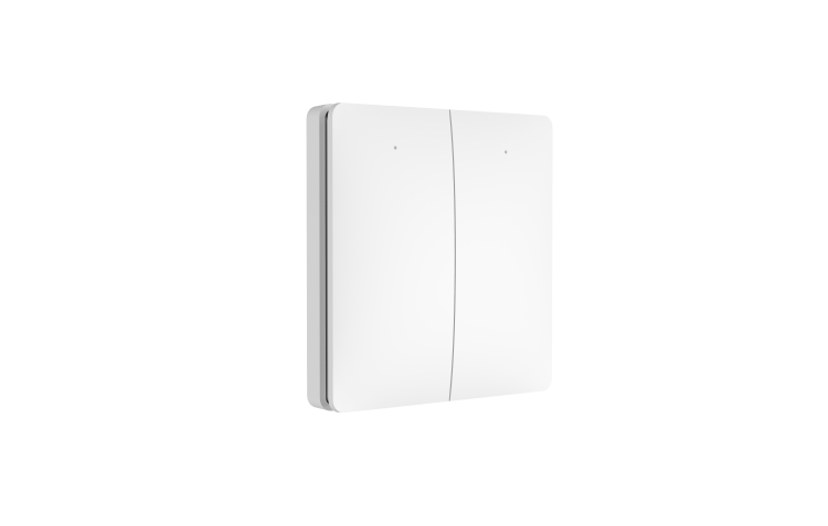 Linptech Q3D Smart WiFi wall switch two gang smart light control 
