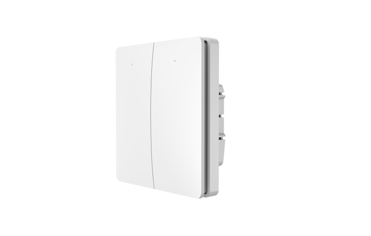 Linptech Q3D Smart WiFi wall switch two gang smart light control 