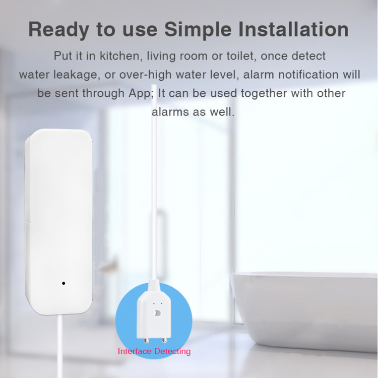 Wi-Fi Water Leak Sensor