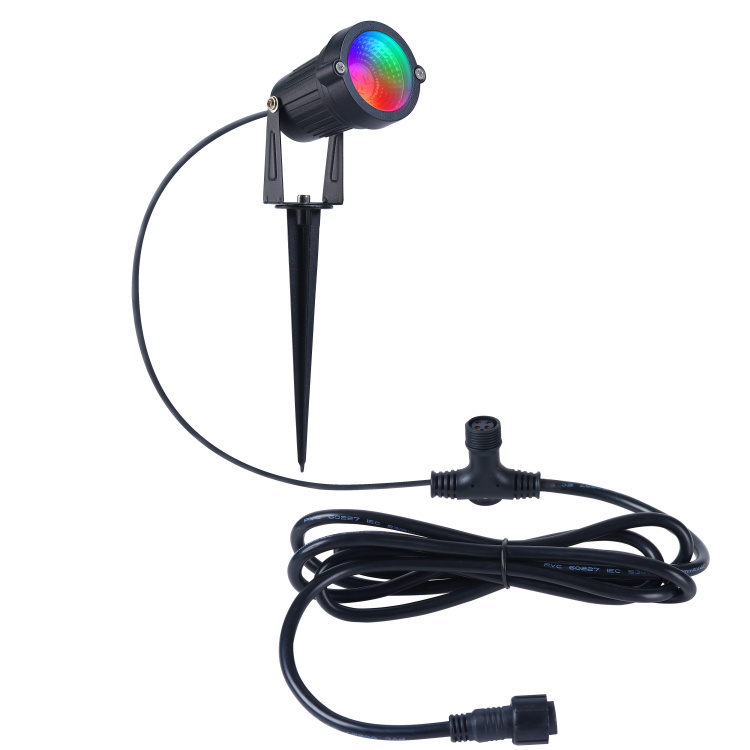 Wi-Fi Spotlight for Landscape RGB Dreamcolor for Outdoor Use IP65 DIY Your Garden