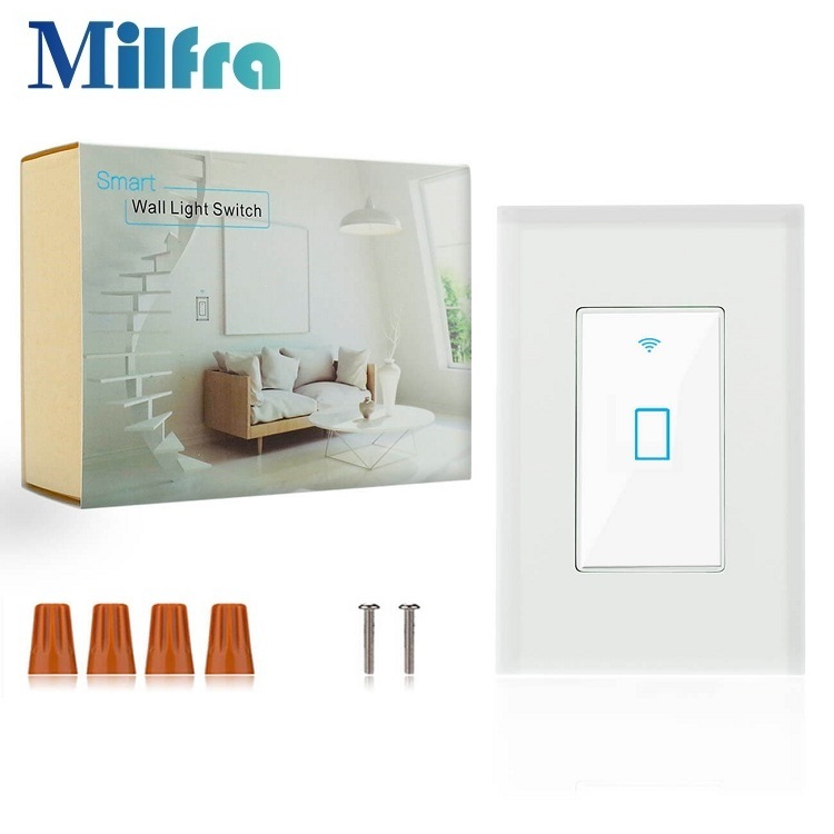 Milfra KS-602 Remote Control Wifi Touch Switch