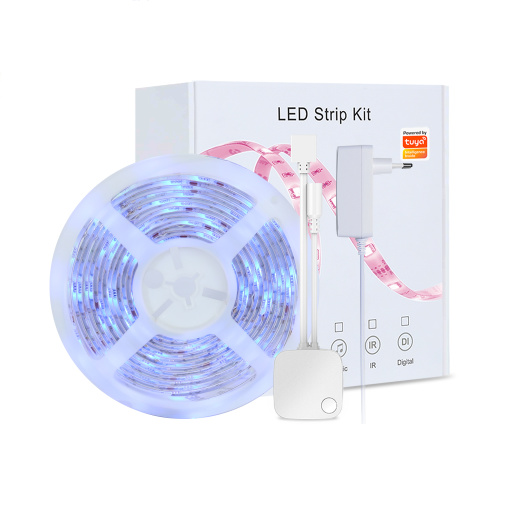 Smart Wi-Fi RGB LED Strip Light Kit with Music