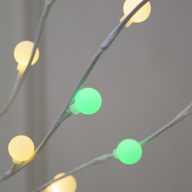 Voice controlled 180CM Frosted Ball app Tree