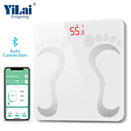 BSCI Factory Support Smart Blutooth Body Fat Scale With Multifunction Over 13 Body Values