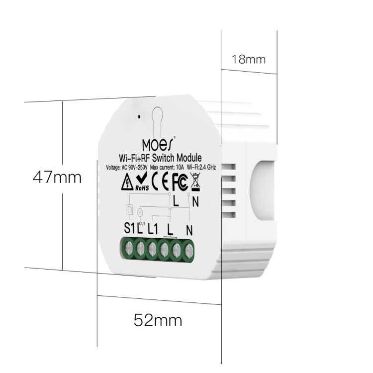 Tuya Smart Dimmer Light Switch Us/EU WiFi Zigbee RF433 Remote Control  Smartlife Wireless Remote Control Alexa - China Regulador De Intensidad,  Interruptor De Atenuacion Inteligente