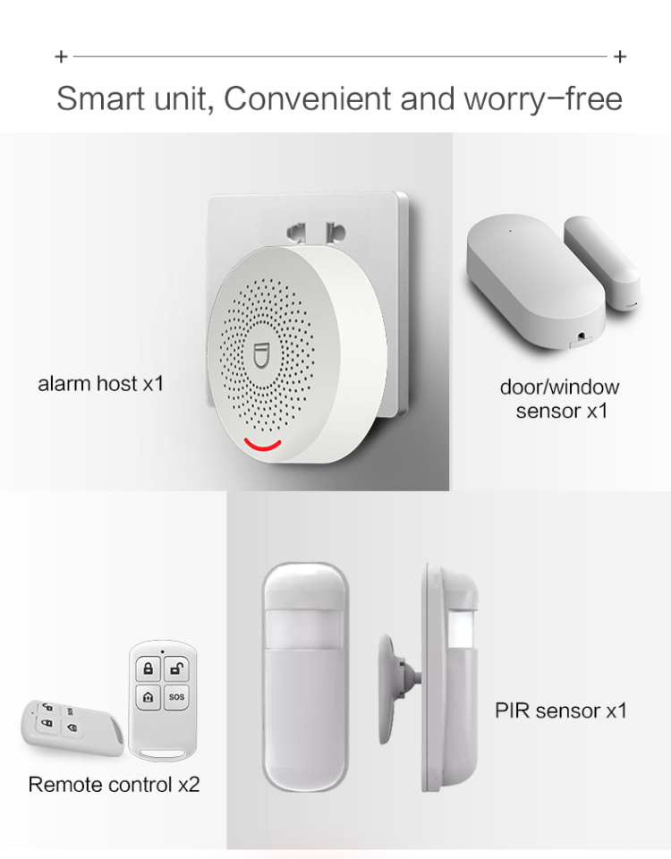 Wi-Fi Home Security Alarm System