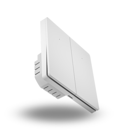 Wi-Fi+BLE 2 Gang Piano Button Smart Switch