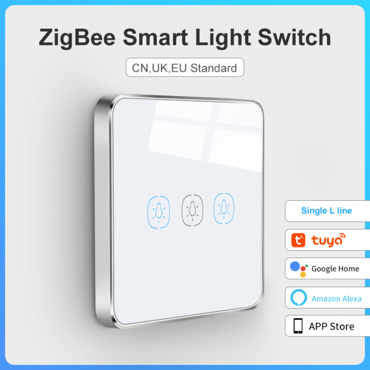 Zigbee Smart Lighting Controller 3 Gang