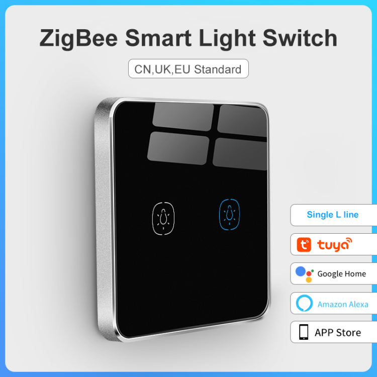 Zigbee Smart Lighting Controller 2 Gang