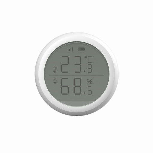 WiFi Temperature Sensor With Waterproof External Probe,Tuya Smart  Temperature Humidity Monitor With Backlight LCD Display,Buzzer Alarm &App  Notification Alert,Remote Monitor For Incubator Wine Cellar 