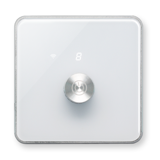 ZigBee Dimmer Switch 1Gang With Knob & Level Display Brighteness Dimmable Switch