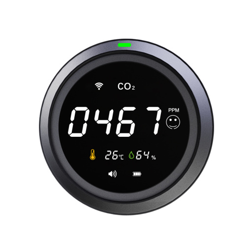 Thermometer and Hygrometer Wi-Fi CO2 Carbon Dioxide Detector