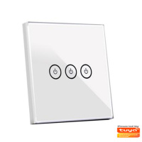 Diming Wifi 3 gang touch switch modern with high quality,Tuya