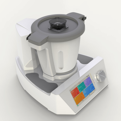 Cooking Robot with Touching Screen and App Wi-Fi Control