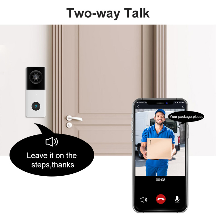 IP55 Wi-Fi Video Doorbell