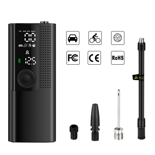 Newo Portable Automatic Inflation Deflation 120 PSI Electric Tire Inflator Air Pump For Bicycle,E-bike,Car