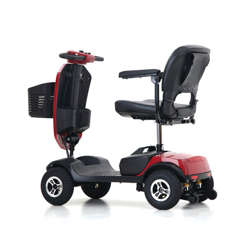 2021 Classical Four Wheel Electric Scooter Disabled Eletric Mid Sized Folding Mobility Eletric Scooters for Elderly Use
