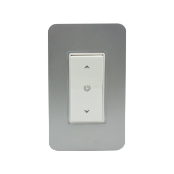 US standard smart wall touch switch button switch, can change the light adjustment, no zero line