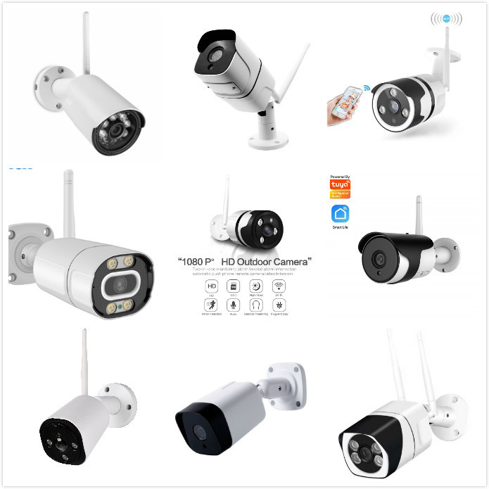 Tuya Surveillance  Camera IP66 Waterproof Bullet Camera  1080p 