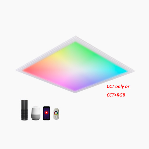 40W 603*603*12mm RGB+CCT Smart LED Panel Light US Standard