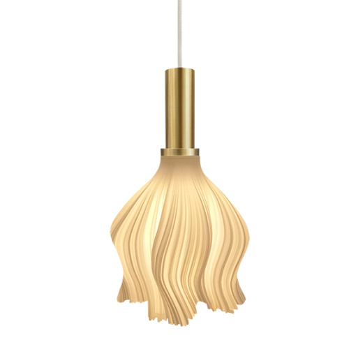 Smart 3D Printing Warm White Pendant Lamp