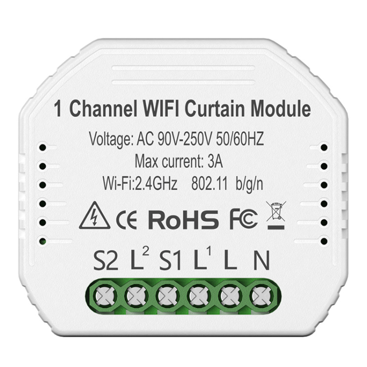 Smart Wi-Fi Curtain Switch Module