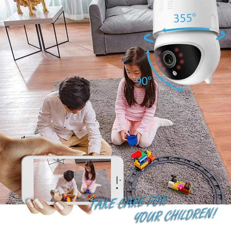 Tuya Smart Life 720P 1080P IP Camera  Wireless WiFi Camera Security Surveillance CCTV Camera Baby Monitor