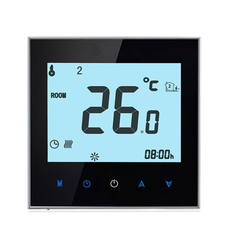 BECA wireless WIFI thermostat digital indoor thermostat applied to heating thermostat in plumbing system