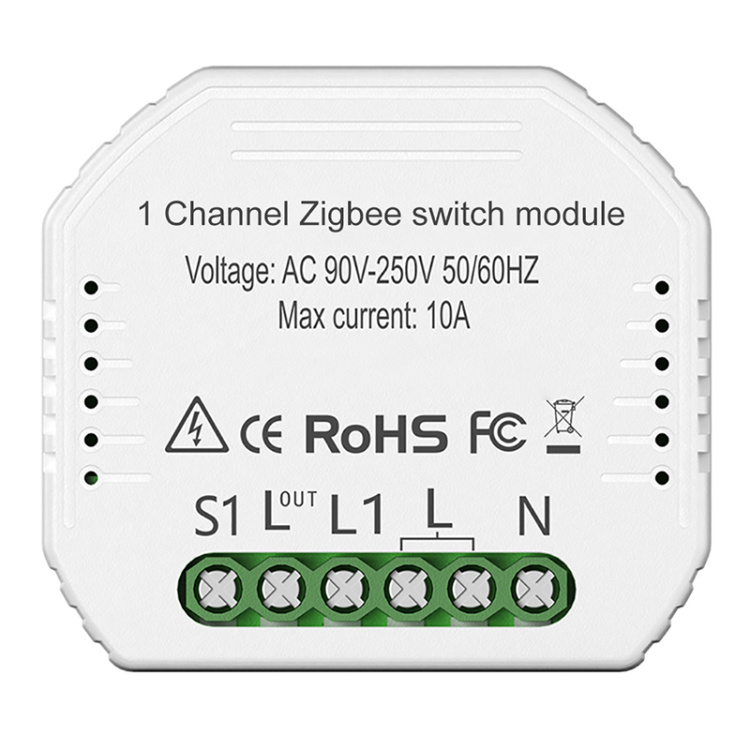 Zigbee 1 Way Switch Module
