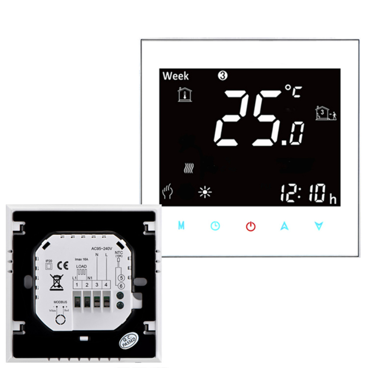 Digital room temperature regulator Smart wireless WiFi thermostat for electric heating/hot water/gas boiler