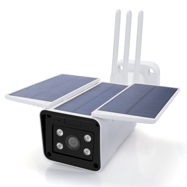 Outdoor Solar Powered Battery Wi-Fi Camera
