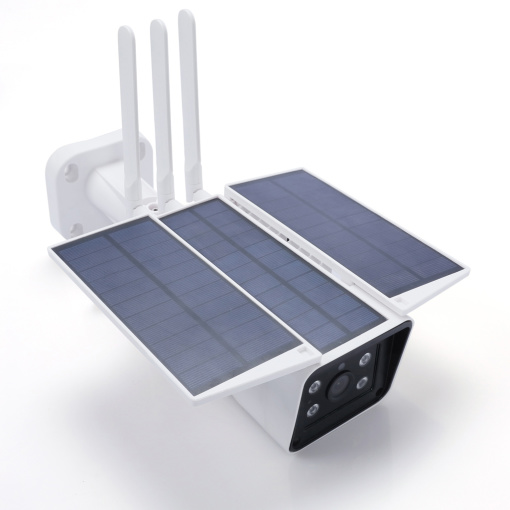 Outdoor Solar Powered Battery Wi-Fi Camera