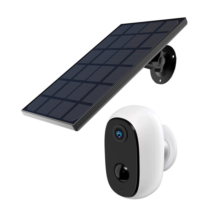 Cámara de vigilancia Solar Tuya Smart, con batería incluida
