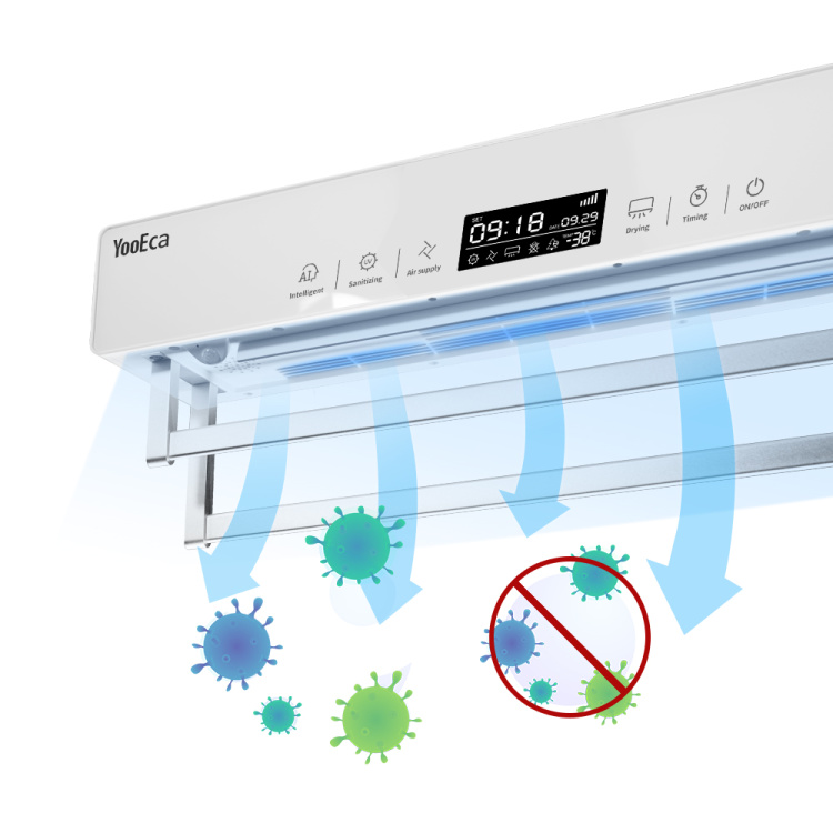 Smart Bathroom Appliance UV Sterilizer Towel Dryer with Heater