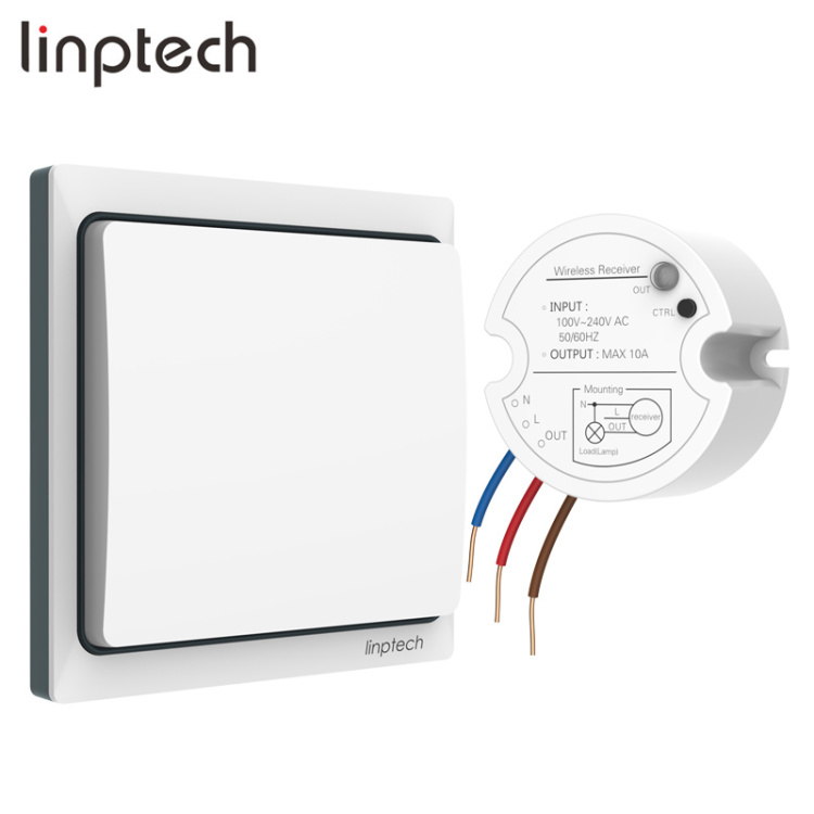 Linptech K4  Self-Powered Button Wireless Switch  Remote Control Transmitter