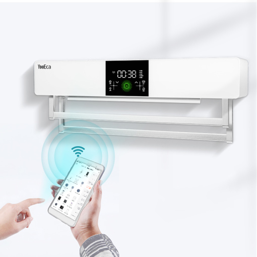 Touch Screen Design Ions Deodorization UVC Sterilizer Smart Towel Dryer