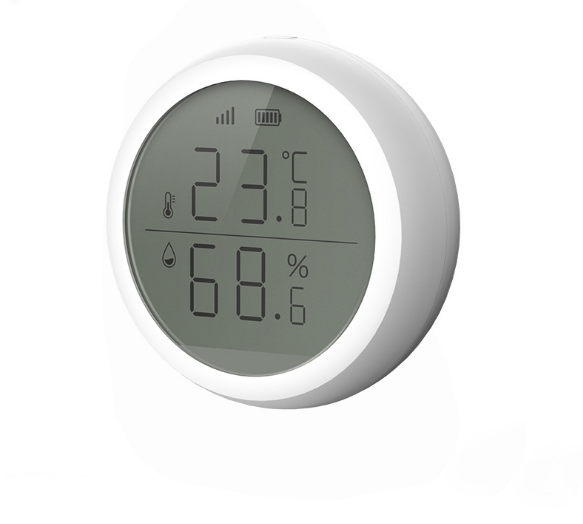 ZigBee LCD Display Temperature & Humidity Sensor