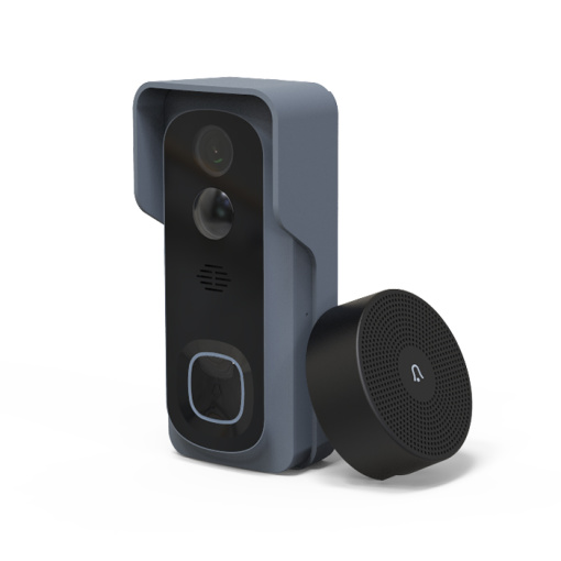 Battery Doorbell Video Doorbell IP65 Waterproof 1080P Works with Google Home & Alexa