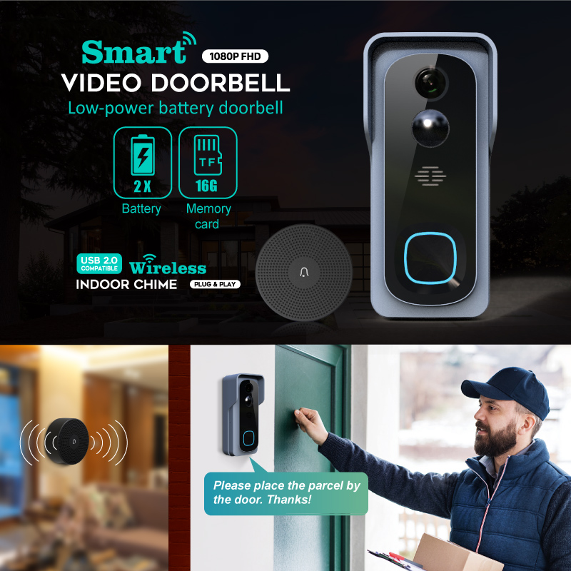 Smart Wireless Remote Video Doorbell For Sale!!! retailer PRICE IS NEGOTIABLE