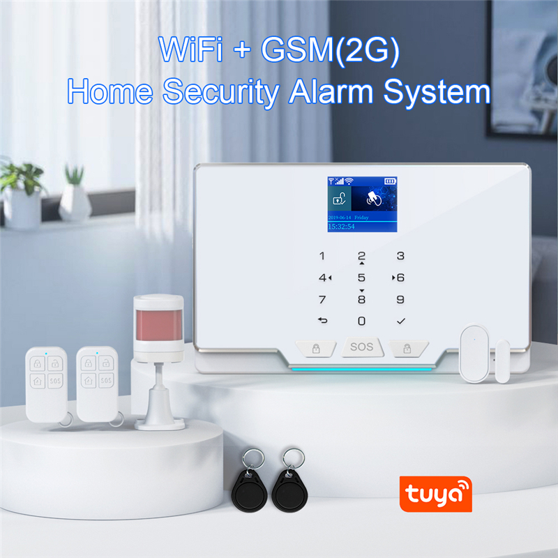 Smart Life WIFI GSM Wireless Home Security Burglar Alarm System Detector Camera 