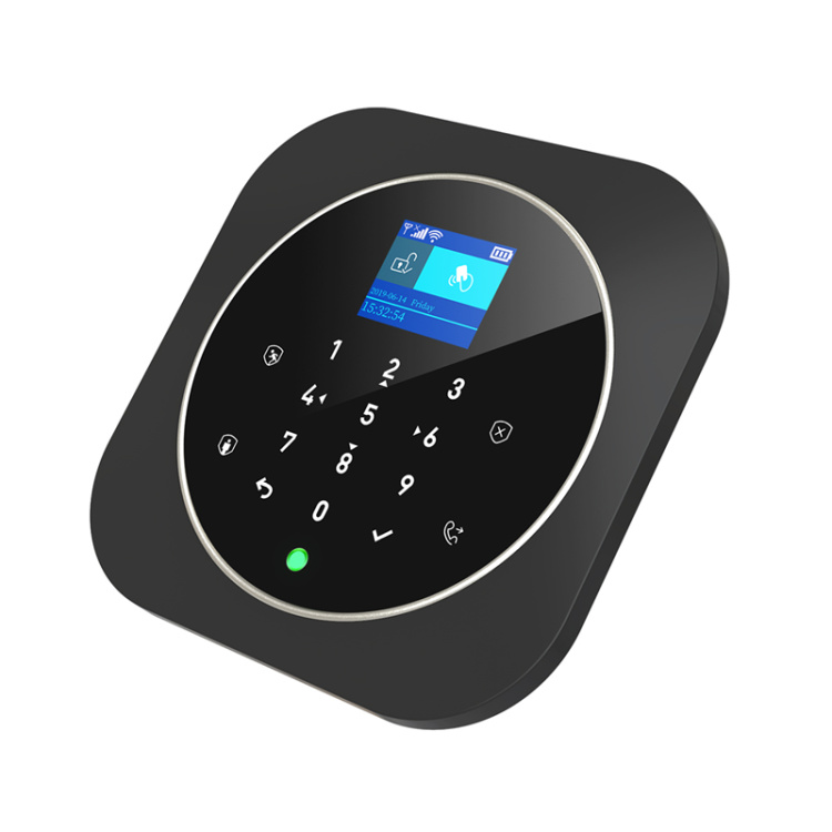 Home Alarm System Wi-Fi GSM Alarm Intercom Remote Control  433MHz Detectors IOS Android Tuya APP Control Touch Keypad