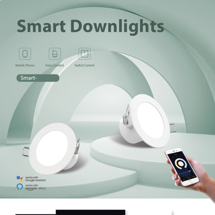 IP44 Smart Wi-Fi Bluetooth Zigbee LED Downlight