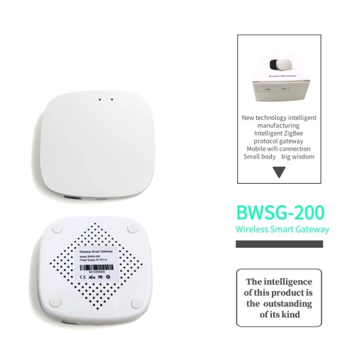 Smart Tuya Zigbee 3.0 Gateway Hub Wireless Remote Control Iot For Linked Zigbee Devices Compatible With Alexa Google Ass