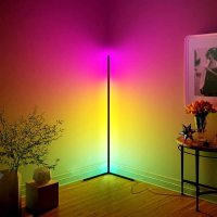 Smart Floor Lamp RGBW Corner Ambience Light Bedroom Music Sysc Moden Stand Lamp