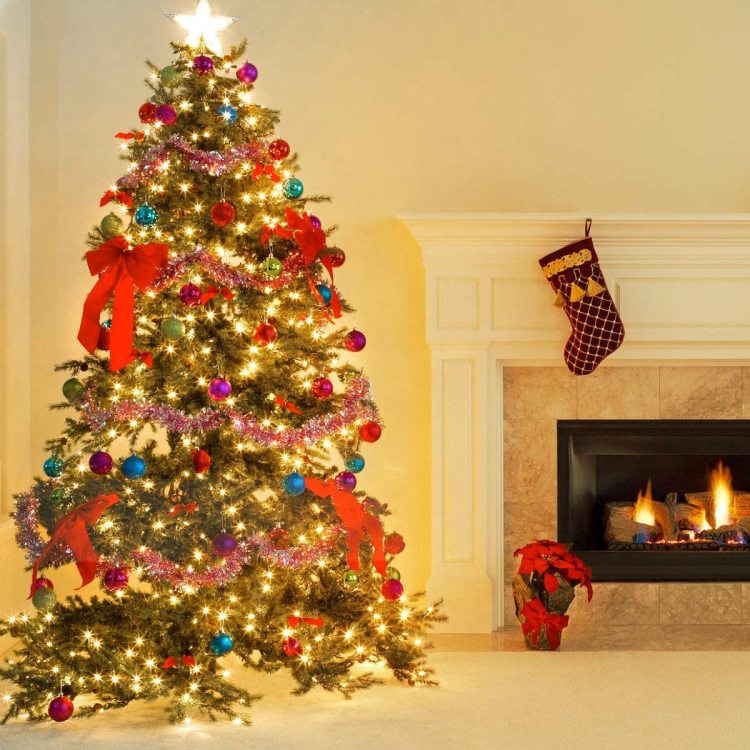 Smart Wi-Fi String Lights Warm White Fairy Lights LED Starry Lights Christmas Tree Decor Lights